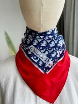 bandana dior oblique|dior handkerchief price.